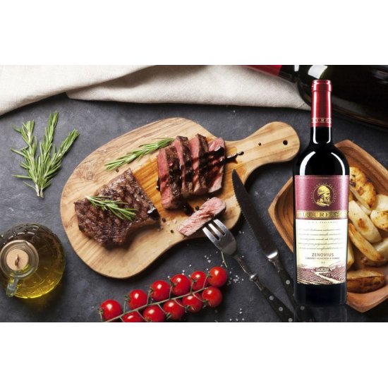 Vin Rosu Sec, Budureasca Premium, Zenovius, Cupaj, 0.75 L, Vin Rosu Sec, Budureasca Premium Zenovius, Bauturi Alcoolice, Vin Rosu Budureasca, Vin Rosu Alcool 14.5%