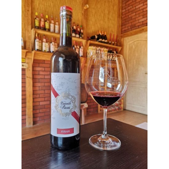 Vin Rosu Demisec, Domeniile Recas, Syrah, 0.75 L, Vin Rosu Demisec, Domeniile Recas Syrah, Bauturi Alcoolice, Vin Rosu Domeniile Recas, Vin Rosu Alcool 13.5%