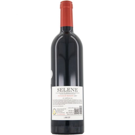 Vin Rosu Sec, Recas Selene, Feteasca Neagra, Nefiltrat, 0.75 L, Vin Rosu Sec, Recas Selene Feteasca Neagra, Vin Nefiltrat, Bauturi Alcoolice, Vin Rosu Recas Selene