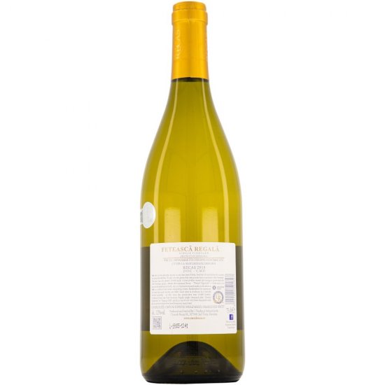 Vin Alb Sec, Recas Sole Barrique, Feteasca Regala, 0.75 L, Vin Alb Sec, Recas Sole Barrique Feteasca Regala, Bauturi Alcoolice, Vin Alb Recas Sole Barrique, Vin Alb Alcool 12%