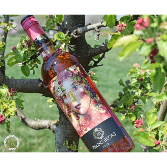 Vin Rose Sec, Regno Recas, Cupaj, 0.75 L, Vin Rose Sec, Regno Recas Cupaj, Bauturi Alcoolice, Vin Rose Regno Recas, Vin Rose Alcool 12.5%