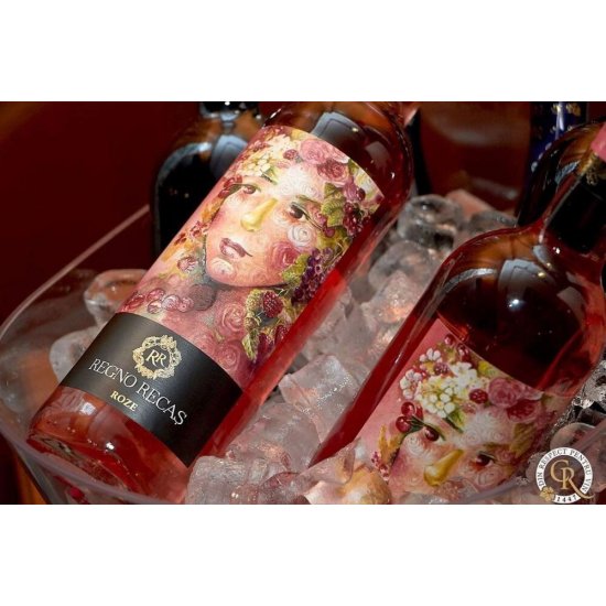 Vin Rose Sec, Regno Recas, Cupaj, 0.75 L, Vin Rose Sec, Regno Recas Cupaj, Bauturi Alcoolice, Vin Rose Regno Recas, Vin Rose Alcool 12.5%
