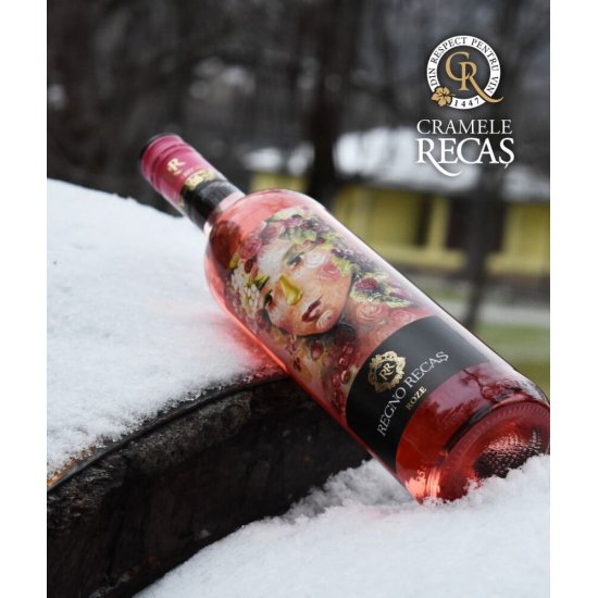 Vin Rose Sec, Regno Recas, Cupaj, 0.75 L, Vin Rose Sec, Regno Recas Cupaj, Bauturi Alcoolice, Vin Rose Regno Recas, Vin Rose Alcool 12.5%