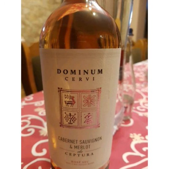 Vin Rose Sec Crama Ceptura Dominum Cervi, 0.75l, Alcool 14%, Vin, Vin Rose, Vin Rose Sec, Vin Rose Crama Ceptura, Vin Rose Sec Crama Ceptura, Vin Cabernet Sauvignon, Vin Merlot, Vin Dominum Cerci Crama Ceptura, Vin Crama Ceptura Rose