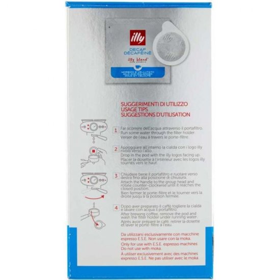 Pachet 18 Capsule de Cafea Espresso Decofeinizat, Illy, pentru Expresor, Capsule Cafea, Illy Espresso Decofeinizat, Capsule Cafea Decofeinizata, Pachet 18 Capsule Cafea Illy Espresso
