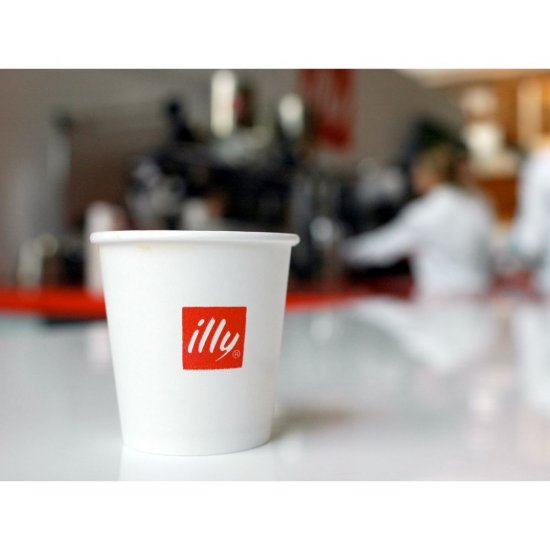 Set 50 de Pahare Take Away, Illy, 7 Oz, Pahare Take Away, Illy Set Pahare Carton, Pahare Cafea Carton, Pahare Take Away 7 Oz, Ambalaje din Hartie si Carton