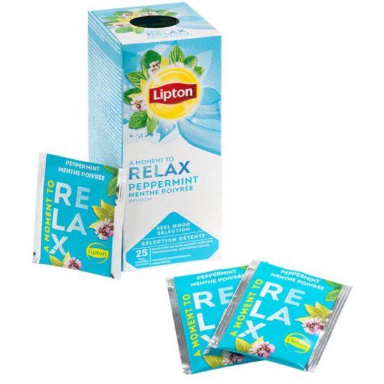 Ceai de Menta Lipton, 25 Plicuri/Cutie, Plicuri Ceai Menta, Plicuri de Ceai de Menta, Plicuri Ceai Lipton Relax, Pliculete Ceai Lipton, Cutie Plicuri Ceai Lipton Relax Menta, Plicuri de Ceai la Cutie, Ceaiuri Lipton Relax