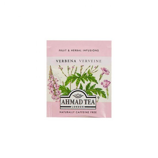Ceai Verbina Ahmad, 20 Plicuri/Cutie, Ceai Verbena, Ceai Plicuri, Ceai Verbina, Ceai Verbina Plic, Ceai Verbena Plic, Ceai la Plic, Infuzie Plante, Ceai Natural Plante