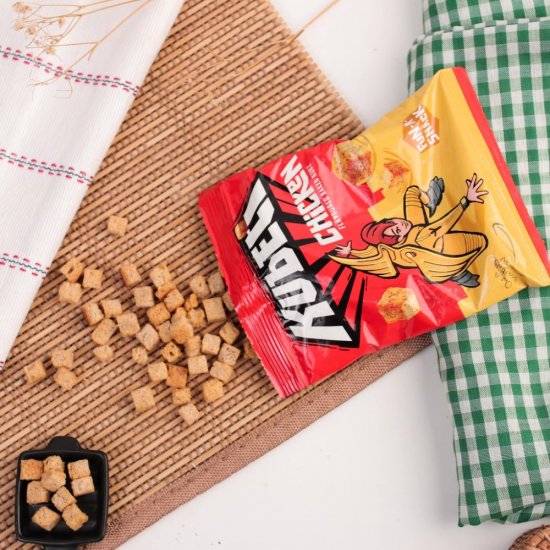 Kubeti cu Aroma de Pui, 35 g, Kubeti Pui, Crutoane cu Aroma de Pui, Crutoane Pui, Snack Crutoane Pui, Crutoane Kubeti cu Pui, Cuburi Paine cu Pui, Crutoane cu Gust de Pui, Kubeti cu Gust de Pui, Cruton cu Pui, Cruton Kubeti