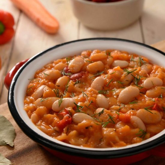 Iahnie de Fasole Raureni, 300 g, Raureni Iahnie de Fasole 300 g, Iahnie de Fasole 300 g, Iahnie de Fasole la Borcan, Raureni Iahnie, Conserve Iahnie de Fasole, Conserve Instant Raureni
