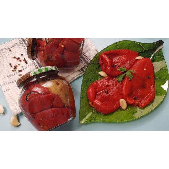 Ardei Capia Copti Home Garden, 900 g, Ardei, Capia, Ardei Capia Copti, Home Garden, Horeca Ardei, Alimente de Baza, Conserve Muraturi, Ardei Home Garden