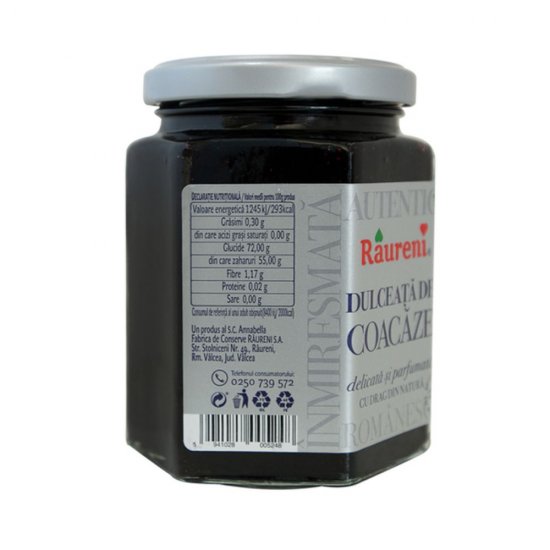 Dulceata de Coacaze Raureni, 350 g, Dulceata Coacaze, Dulceata din Coacaze, Dulceata Raureni, Dulceata Raureni Coacaze, Coacaze Dulceata, Borcan Dulceata, Borcan Dulceata de Coacaze