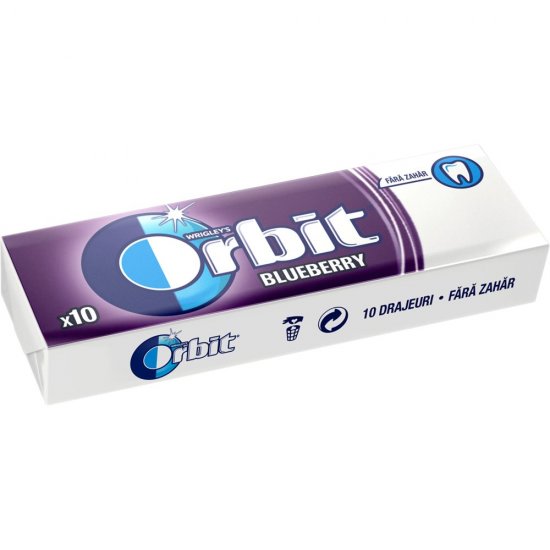 Set 30 Pachete Guma de Mestecat Orbit Blueberry, Guma pentru Mestecat, Guma Orbit, Guma Mestecat, Guma Dulce, Guma Aroma de Afine, Guma cu Afine, Pachet Guma Orbit, Pachet Guma de Mestecat