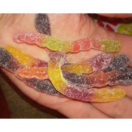 Jeleuri Roshen Yummi Gummi Fizzy Worms, 100g, Gust de Fructe, Jeleuri, Jeleuri Fructe, Mix de Jeleuri, Jeleuri cu Fructe, Jeleuri din Fructe, Jeleuri Aroma Fructe, Jeleuri Aroma Fructe  Roshen, Bomboane Jeleu, Boamboane Jeleu Roshen