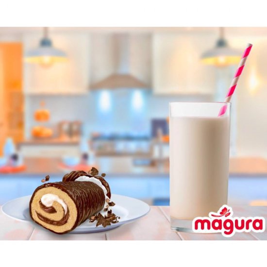 Prajitura Rulada Magura cu Ciocolata si Vanilie, 35 g, 24 Buc/Set, Rulada cu Ciocolata si Vanilie, Rulada cu Ciocolata, Prajitura Rulada cu Ciocolata si Vanilie, Rulada Magura, Prajitura Magura cu Ciocolata si Vanilie