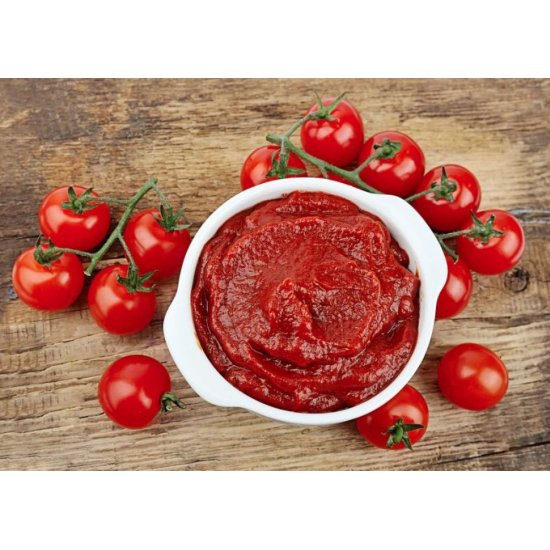 Pasta Tomate 30% Home Garden, 3.72 L, Pasta de Tomate, Sos Rosii, Bulion, Home Garden, Pasta de Tomate 30% Gustoasa, Sos Bulion Rosii Horeca, Sos si Pasta de Tomate Home Garden, Concentratie 30%