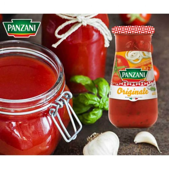 Sos Originale Panzani, 400 g, Sos pentru Paste cu Rosii, Sos Paste Original, Sos de Rosii pentru Paste, Sos Paste Clasic, Sos Clasic pentru Paste, Sosuri Panzani, Sosuri pentru Paste, Sosuri de Rosii pentru Spaghete, Sos de Rosii Panzani Originale