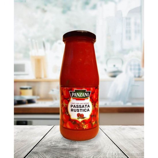 Sos Passata Rustica Panzani, 410 g, Sos pentru Paste cu Rosii, Sos pentru Pizza cu Rosii, Sos de Rosii pentru Paste, Sos de Rosii pentru Pizza, Sos Paste Clasic, Sos Clasic pentru Paste, Sosuri Panzani, Sosuri pentu Pizza, Sosuri pentru Paste