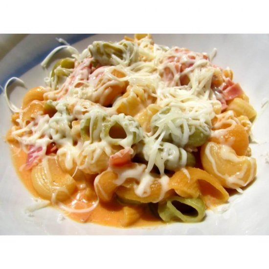 Paste Fainoase Panzani Pipe Rigate Tricolore, 500 g, Paste Panzani, Paste Fainoase Panzani, Paste Fainoase si Spaghete, Paste Panzani Pipe Rigate Tricolore 500 g, Paste Scurte, Paste Colorate