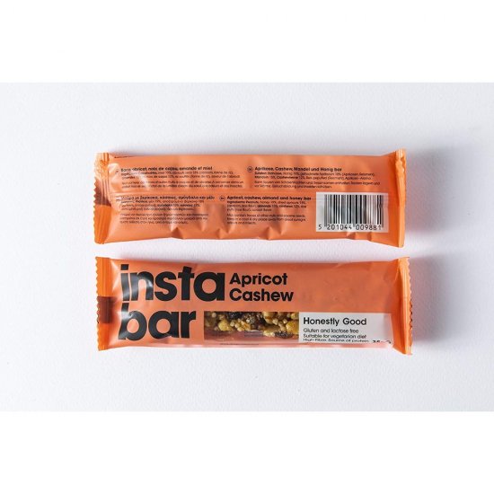 Baton cu Caise si Caju Instabar Apricot Cashew, 35 g, Batoane cu Caise si Caju, Batoane cu Caju, Baton cu Caju, Baton cu Caju si Caise, Baton Organic, Baton Vegetarian, Baton Fara Gluten, Batoane Vegetariene, Batoane Fara Gluten