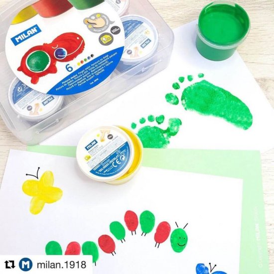 Set 6 Vopsele Tempera MILAN, 40 ml/tub, 6 Culori, cu Pensula, Tempera Lichida, Tempera Set, Set Culori Tempera, Set Vopsea Tempera, Vopsele Tempera, Acuarele Tempera, Culori Tempera, Vopsea Pictura, Tempera Acuarele, Culoare Tempera, Culori pentru Pictura