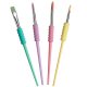 Set 4 Pensule cu Par Sintetic Faber-Castell Soft Touch Pastel, Grip Moale, Marimi si Culori Diferite, Pensule Pictura, Set Pensule Pictura, Penson Pictura, Set Pensoane, Pensoane de Pictat, Pensula Pictura, Pensule pentru Pictura, Pensoane pentru Pictat
