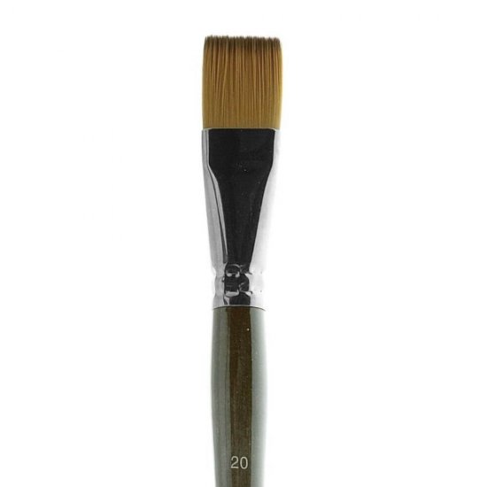 Pensula MILAN Seria 321, Numarul 20, Varf Lat, Par Sintetic, Pensule MILAN, Pensule pentru Pictura, Rechizite, Pensule Desen, Pensule cu Varf Lat, Pensule Desen cu Par Sintetic, Pensule Late, Materiale Pictura