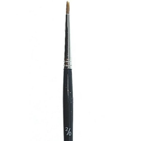 Pensula MILAN Seria 301, Numarul 2/0, Varf Rotund, Par Sintetic, Pensule MILAN, Pensule pentru Pictura, Rechizite, Pensule Desen, Pensule cu Varf Rotund, Pensule Desen cu Par Sintetic, Pensule Rotunde, Materiale Pictura