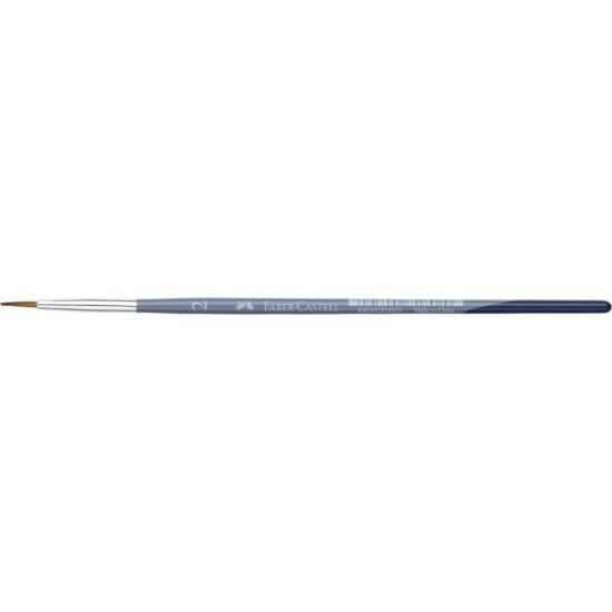 Pensula Par Sintetic Faber-Castell Creative Studio, Numarul 2, Varf Rotund, Pensule Faber-Castell, Pensule pentru Pictura, Rechizite, Pensule Desen, Pensule cu Varf Rotund, Pensule Desen cu Par Sintetic, Pensule Sintetice Rotunde, Materiale Pictura