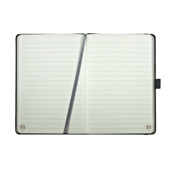 Agenda Dictando Nedatata DACO, 160 File, 14.2x21 cm, Format A5, 70 g/m², cu Elastic, Imitatie de Piele/Textil, Gri, Agenda Nedatata, Agende Birou cu 160 de Foi, Agenda cu 160 File de Fete, Agende Office de Birou cu 160 File, Agenda Simpla de Birou