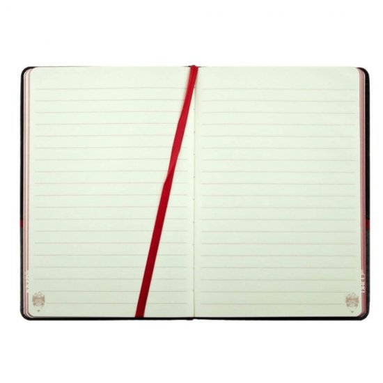 Agenda Dictando Nedatata DACO, 160 File, 14.2x21 cm, Format A5, 70 g/m², Imitatie de Piele/Textil, Negru/Gri/Rosu, Agenda Nedatata, Agende Birou cu 160 de Foi, Agenda A5 cu 160 File, Agende de Birou cu 160 File, Agenda Simpla de Birou