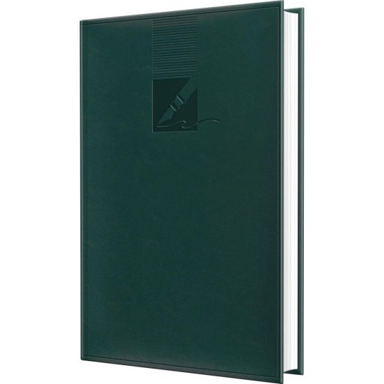 Agenda Dictando Nedatata Herlitz, 224 File, 14.8x20.9 cm, Format A5, 60 g/m², Verde, Agenda Nedatata Herlitz, Agende cu 224 de Foi, Agenda A5 Herlitz, Agende de Birou cu 224 File, Agenda de Birou Herlitz