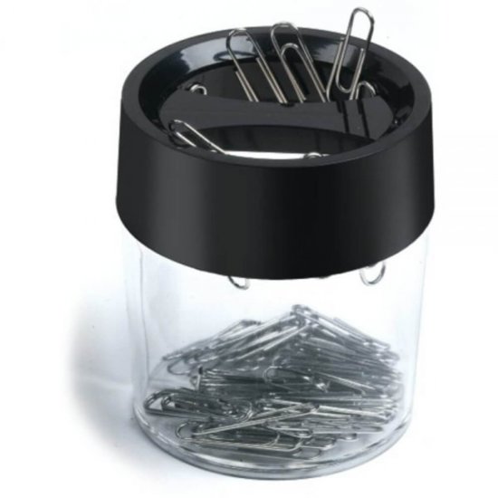Dispensar Magnetic Agrafe Deli, Negru, Dispensar Agrafe, Dispensar pentru Agrafe, Dispensar de Agrafe, Depozitare Agrafe, Recipient Depozitare Agrafe, Recipient Magnetic Agrafe, Recipient Magnetic pentru Agrafe 