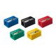 Ascutitoare Simpla Milan, 60 Buc/Set, Plastic, Diferite Culori, Ideala pentru Creioane cu Diametru Mic, Set 60 Ascutitori Colorate, Ascutitoare Clasica Milan, Ascutitori Simple Standard