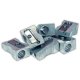 Ascutitoare Simpla Milan, 20 Buc/Set, Metal, pentru Creioane cu Diametru Mic, Set 20 Ascutitori de Aluminiu, Ascutitoare Clasica Milan, Ascutitori Simple Standard, Ascutitori Metalice Simple, Ascutitoare Metalica Simpla