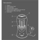 Ascutitoare Dubla Electrica Daco, 220V, cu Container, pentru Creioane 6.5/11 mm, Plastic, Rosie, Functie Auto Stop, Ascutitoare Dubla Electrica Creioane, Ascutitoare Electrica cu Container, Ascutitoare Scolara Electrica