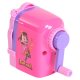 Ascutitoare Fixa cu Oglinda Deli Magic Mirror, Roz, Ascutitoare Creion, Ascutitoare Creioane, Ascutitoare de Creioane, Ascutitoare pentru Creioane, Ascutitori Fixe, Ascutitori cu Manivela, Ascutitori Manuale, Ascutitori Creioane, Ascutitori Copii