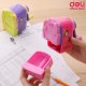 Ascutitoare Fixa cu Oglinda Deli Magic Mirror, Roz, Ascutitoare Creion, Ascutitoare Creioane, Ascutitoare de Creioane, Ascutitoare pentru Creioane, Ascutitori Fixe, Ascutitori cu Manivela, Ascutitori Manuale, Ascutitori Creioane, Ascutitori Copii