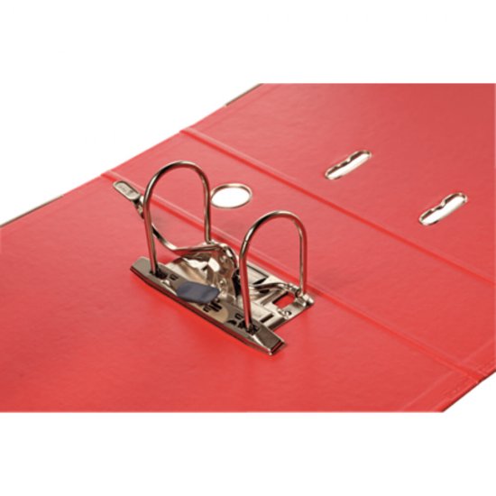 Biblioraft Plastifiat Standard Esselte, 7.5 cm, Rosu, Biblioraft, Biblioraft Plastic, Biblioraft Standard,  Biblioraft Esselte, Bibliorafturi, Bibliorafturi Esselte, Dosare Organizare Documente, Dosar Arhivare