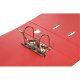 Biblioraft Plastifiat Standard Esselte, 7.5 cm, Rosu, Biblioraft, Biblioraft Plastic, Biblioraft Standard,  Biblioraft Esselte, Bibliorafturi, Bibliorafturi Esselte, Dosare Organizare Documente, Dosar Arhivare