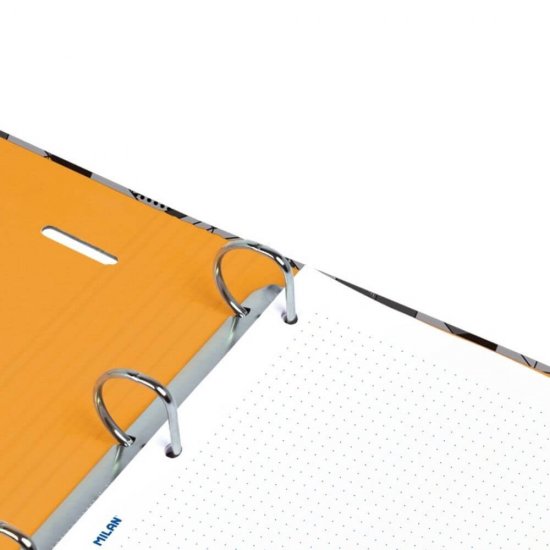 Caiet Mecanic A4 MILAN Cube, 100 File, 4 Inele de Prindere, Coperta Cartonata, Caiete Mecanice, Caiete Mecanice A4, Caiet Mecanic cu Inele, Caiet Mecanic A4 Inele, Caiet Tip Mapa, Agenda Mecanica, Agenda Mecanica A4, Biblioraft
