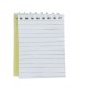 Set 10 Bloc Notes A6, Dictando, 60 File cu Spira Metalica, Hartie Offset 55 g/m², Caiet de Notite,Carnel Birou, Rechizite Scolare, Carnetele Scoala