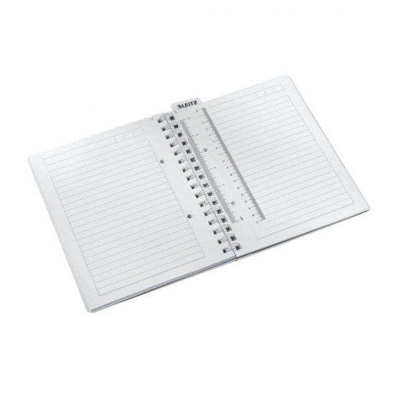 Caiet de Birou Leitz Wow, Dictando, A5, 80 File, Spiralat, Coperta PP, Turcoaz Metalizat, Caiet Leitz Wow, Caiet A5 Leitz Wow, Caiet Dictando Leitz Wow, Caiet cu Linii Leitz Wow, Caiet Spiralat A5, Caiet A5 Dictando, Caiet A5 cu Linii