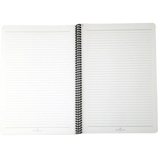 Caiet Dictando A4 Spiralat 80 File Faber-Castell, Coperta Neagra de Plastic, Caiet Faber Castell, Caiet A4 Faber Castell, Caiet Dictando Faber Castell, Caiet 80 File Faber Castell, Caiet Spiralat Faber Castell, Caiet A4 Spiralat Faber Castell