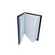 Carnetel Matematica A7, Coperta Grabolit, 140 File, Albastru Inchis, Caiet de Notite, Agenda A7