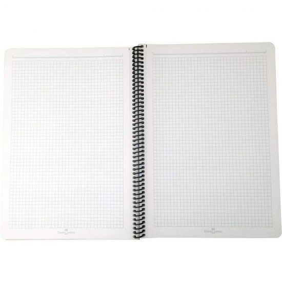 Caiet Spiralat Aritmetica (AR), A4, 100 File, Roz, Coperta PP Bicolora Faber-Castell, Caiet Matematica, Caiete Matematica, Caiete Aritmetica, Caiet Aritmetica, Caiet Faber-Castell, Caiet Spira, Caiete Spiralate,  Caiete Faber Castell, Caiet Patratele