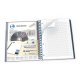 Caiet European Book A4 de Matematica cu Dublu Spira Metalica, 80 File, Coperta Policromie Albastra, Caiet Spiralat Matematica, Caiete Tip Agenda
