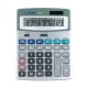 Calculator de Birou MILAN, 14 Digits, 185x140x20 mm, Alimentare Duala, Ecran Plat, Corp din Plastic Gri, Calculatoare Birou, Calculator 14 Digits, Calculator 14 DG de Buzunar, Calculator de Birou MILAN, Calculatoare Buzunar, Calculator Portabil