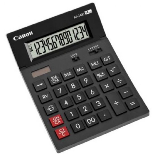Calculator de Birou Canon 14 DG, Model AS-2400 - 14 Caractere 