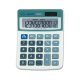 Calculator de Birou MILAN, 12 Digits, 130x100x15 mm, Alimentare Duala, Corp din Plastic Alb, Calculatoare Birou, Calculator 12 Digits, Calculator 12 DG de Buzunar, Calculator de Birou MILAN, Calculatoare Buzunar, Calculator Portabil
